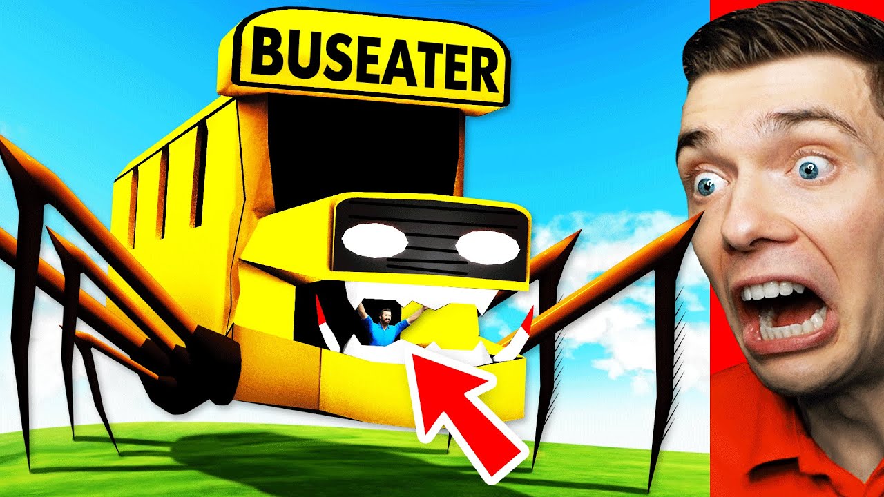 Entering BUSEATER MONSTER In GTA 5 (Scary) - YouTube
