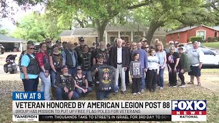 Veteran honored by American Legion Post 88