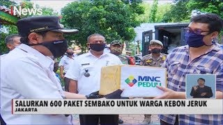 TNI-Polri Salurkan Bantuan untuk Warga Terdampak Corona Melalui MNC Peduli - iNews Siang 13/04