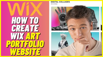 Wix Tutorial 2022 | How To Create Wix Art Portfolio Website (Step by Step)