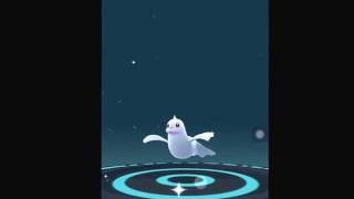 Pokemon Go Evolving Seel Into Dewgong Blizzard And Frost Breath