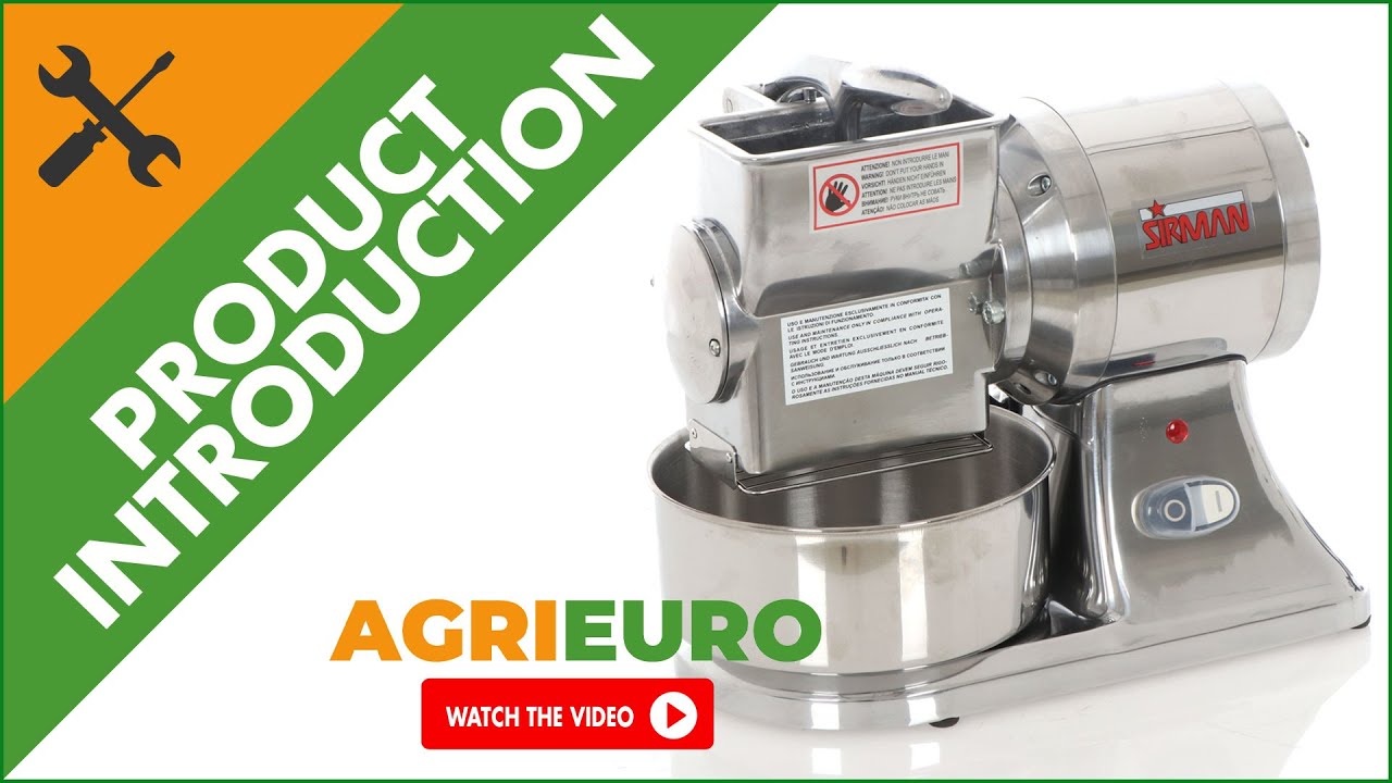 Professional Sirman GF Electric Cheese Grater Product overview YouTube