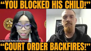 Judge EXPOSES Mom’s Control Tactics After She Defies Court Order Visitation WAR ERUPTS!
