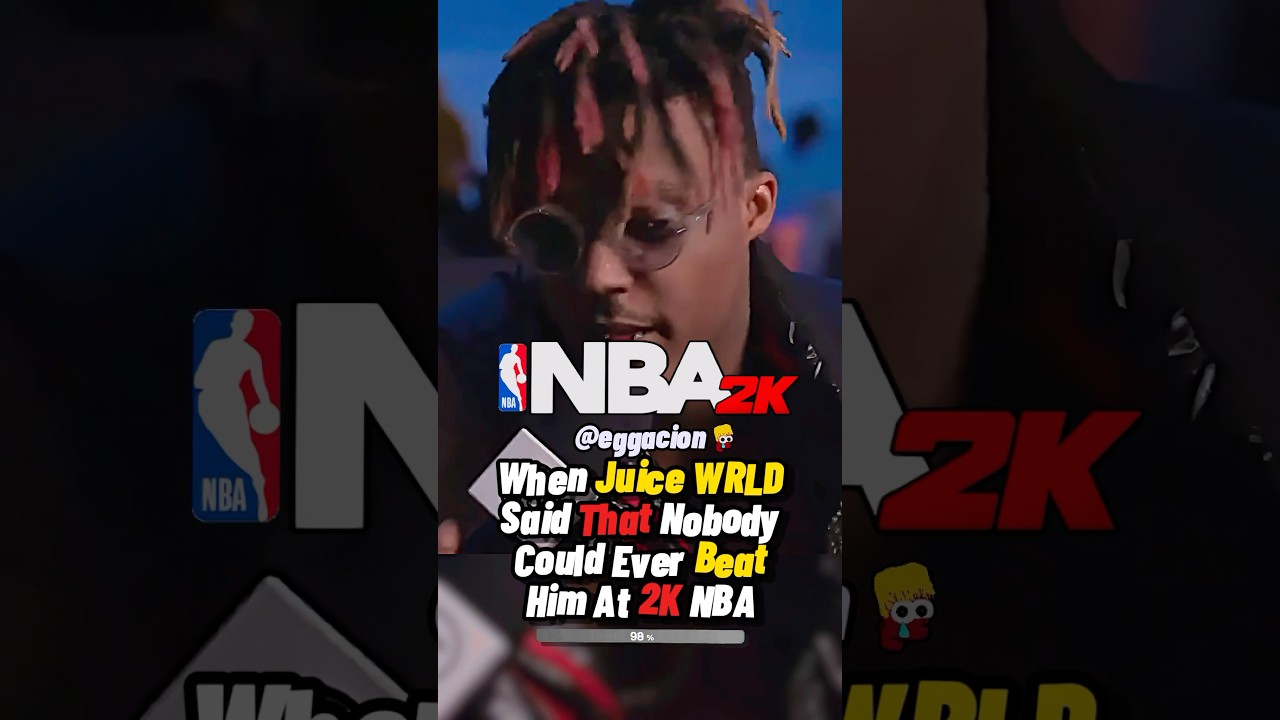JUICE WRLD SAYS NOBODY CAN BEAT HIM AT NBA 2K…