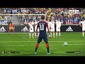 PES 2018 | PSG vs Real Madrid | NEYMAR free kick like C.RONALDO | UEFA Champions League UCL