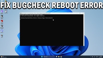 How To Fix The Computer Has Rebooted From a Bugcheck - Easy Fix