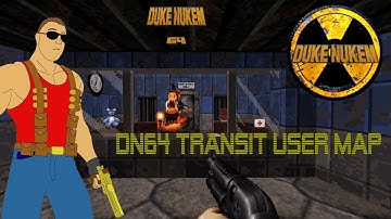 DN64 Transit user map Duke Nukem 3D