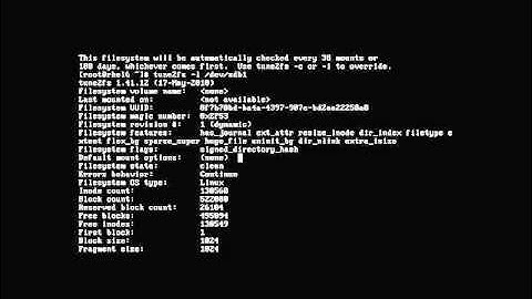 creating file systems