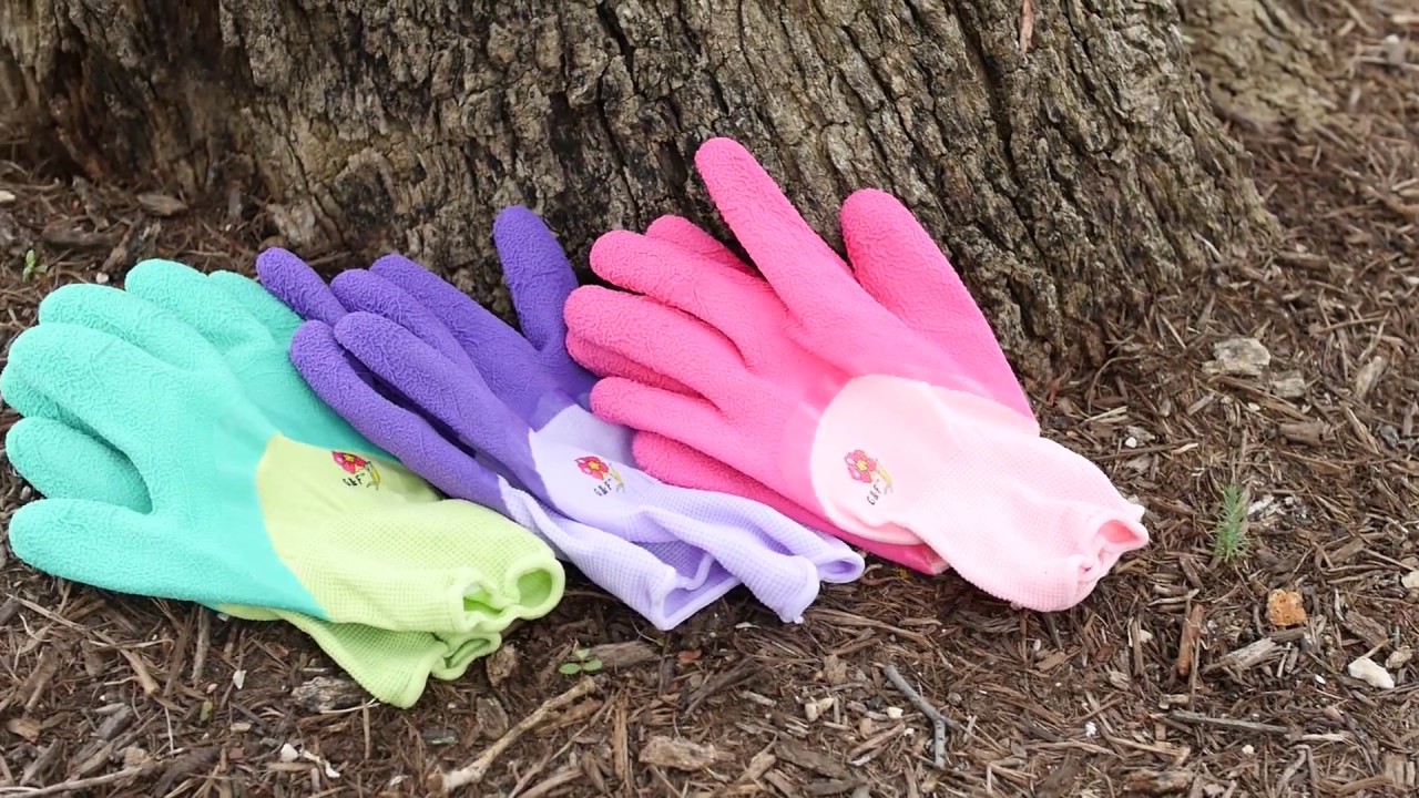 Microfoam Women’s Garden Gloves, 3-Pair Pack