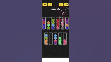 Ball sort puzzle level 204 #ballsortpuzzle