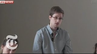 New Video of Edward Snowden in Moscow Surfaces - 07\/12\/13 | The New York Times