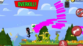 Zombie Destruction Laser Weapon!! Stickman vs zombies games screenshot 1