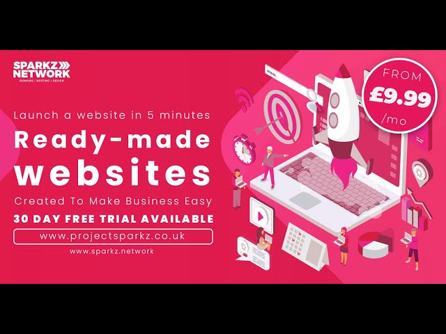 Ready-made websites, made to make business easy! Just £9.99/mo - PROJECT SPARKZ