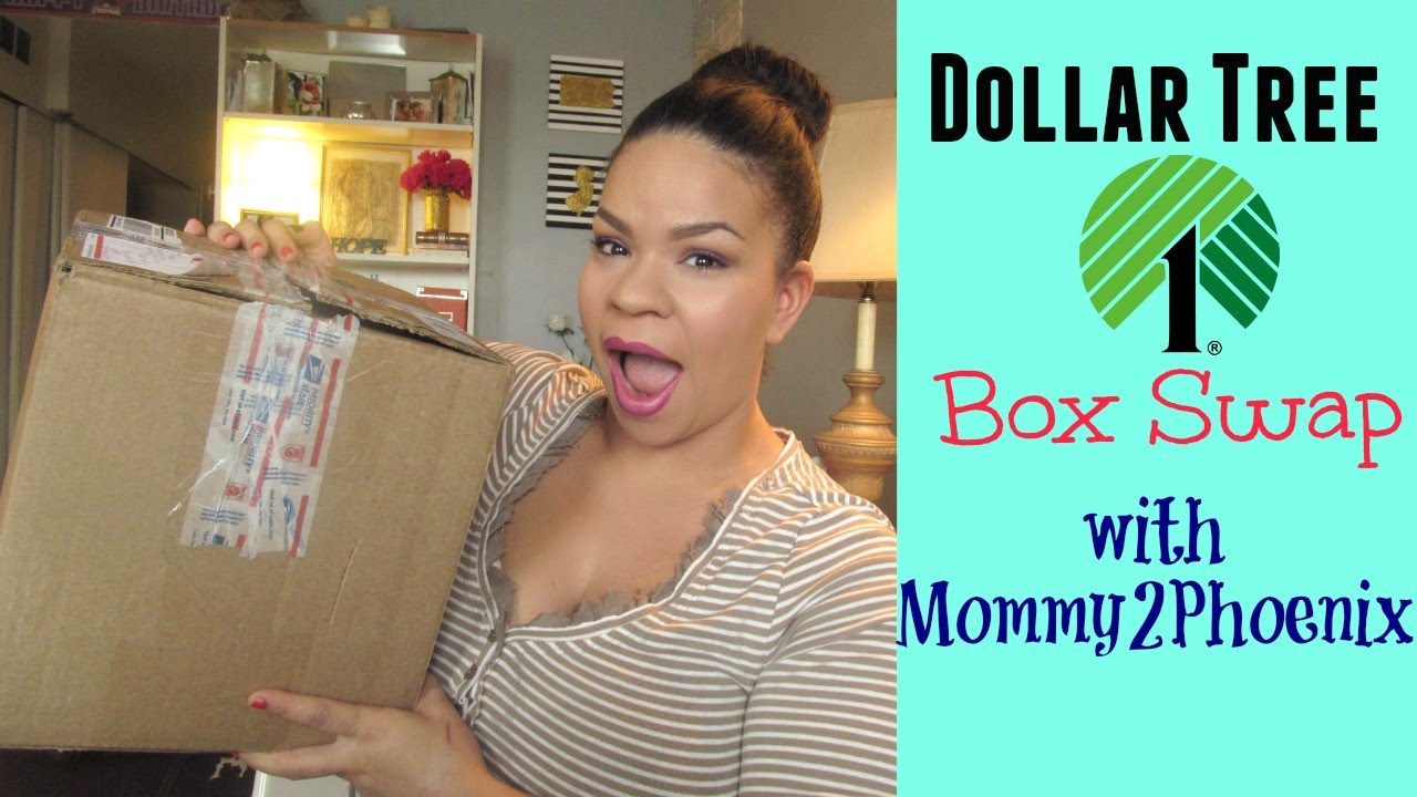 DOLLAR TREE BOX SWAP WITH MOMMY2PHOENIX | SENSATIONALFINDS