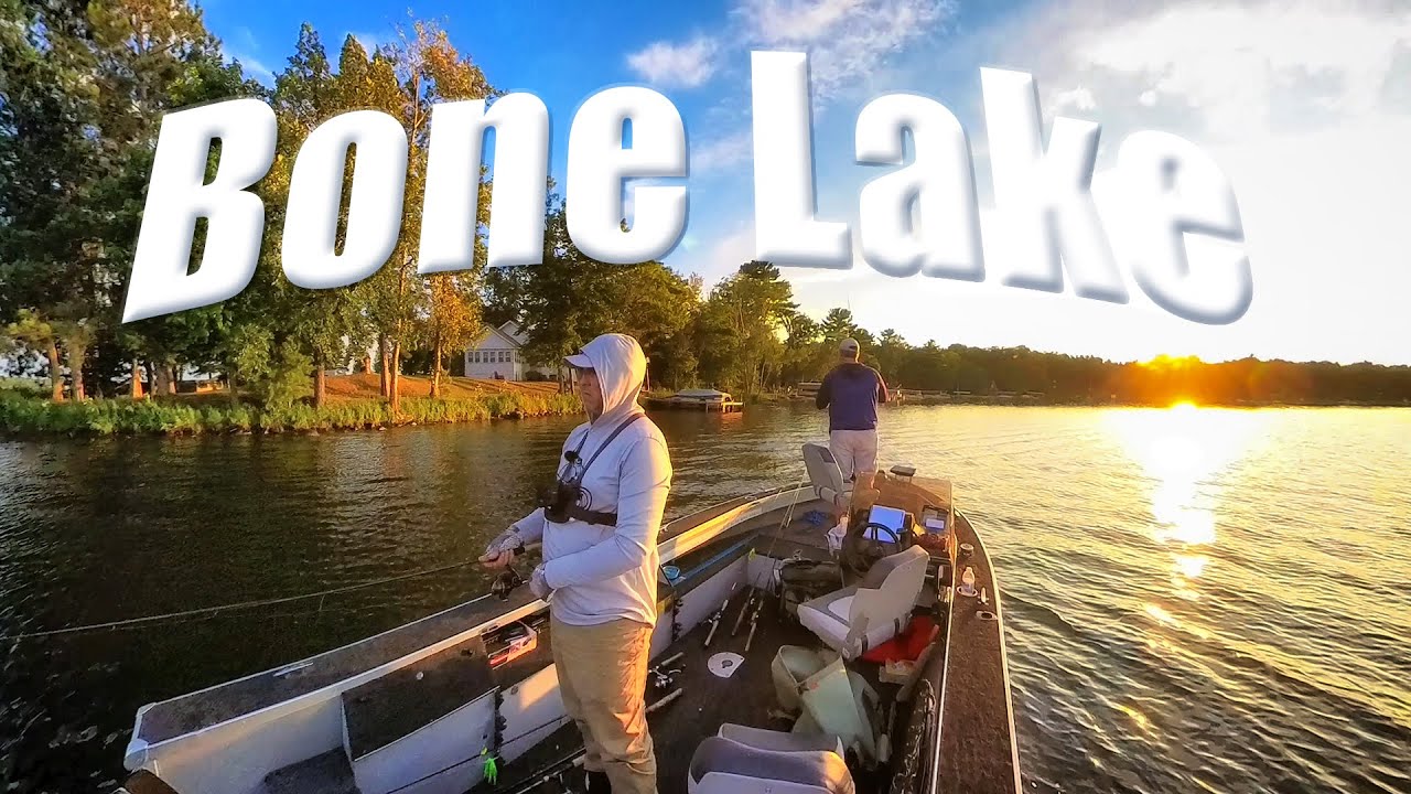Late Summer Fishing on Bone Lake, WI
