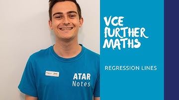 VCE Further Maths | Regression Lines