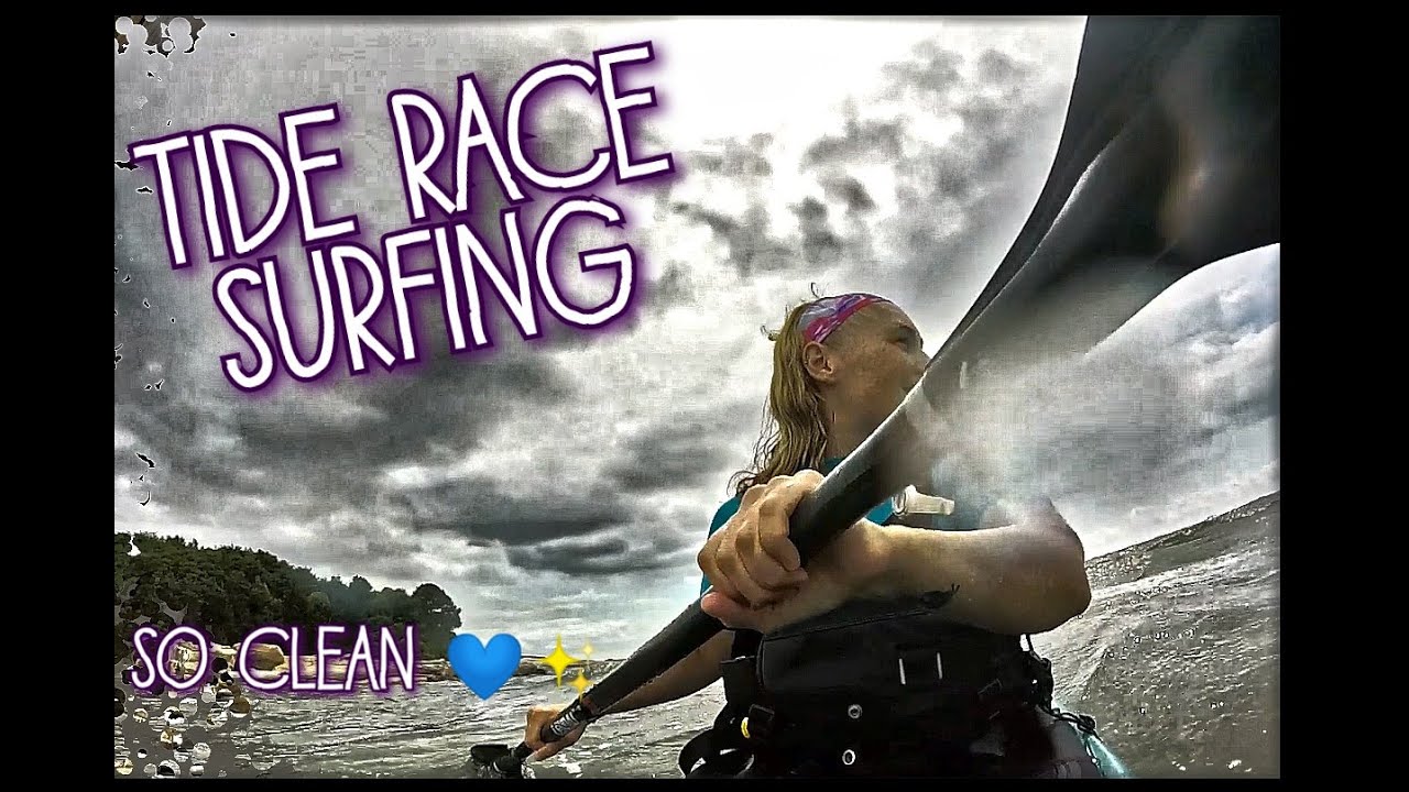 Kayaking short Tide Race but so fresh and so clean clean.