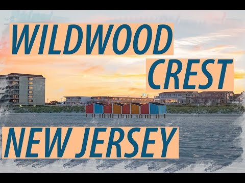 【4K】USA - WILDWOOD CREST - NEW JERSEY, USA 2021 GUIDE FOR FIRST TIME TRAVELERS