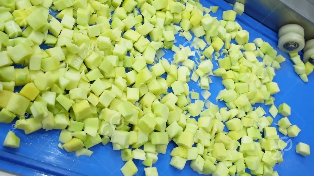 Frozen Mango Chunks Processing Line