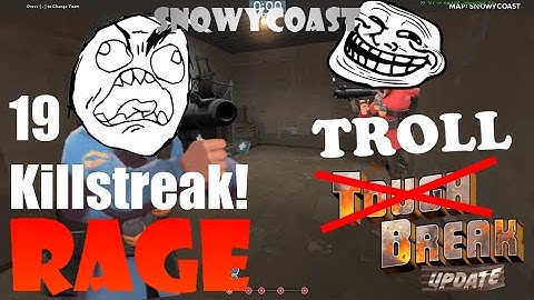 TF2: 19 KILLSTREAK RAGE! Random Crit Galore! | Soldier on pl_snowycoast | Tough Break Update