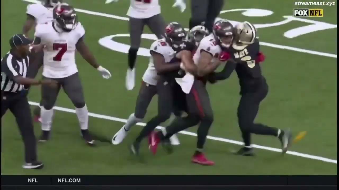 Mike Evans And Marshon Lattimore FIGHT YouTube
