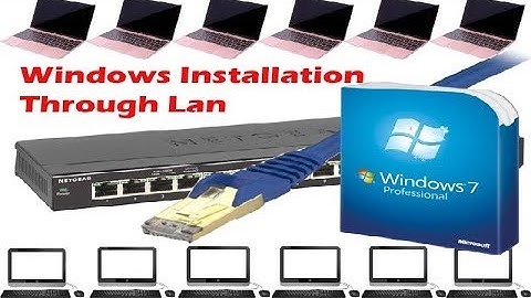 Install Windows Through  Lan (network )Boot (Pxe)  Step By Step