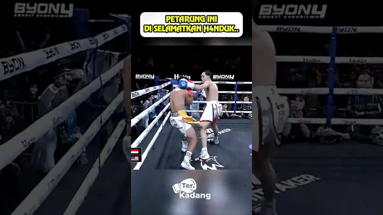 Petarung ini melawan orang yang salah...
