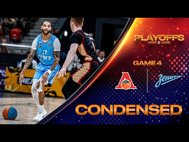 Lokomotiv Kuban vs Zenit Condensed Game | 3rd Place Series Game 4 | Season 2025-26