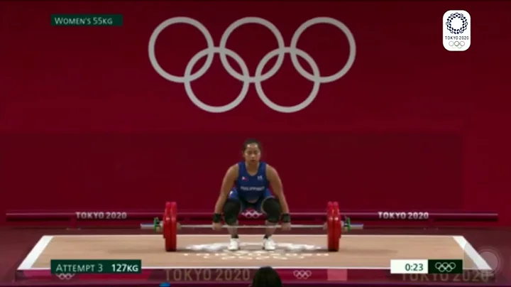 HIDILYN DIAZ winning moment TOKYO 2020 Olympics GOLD 🏅(women’s 55kg weightlifting) - DayDayNews