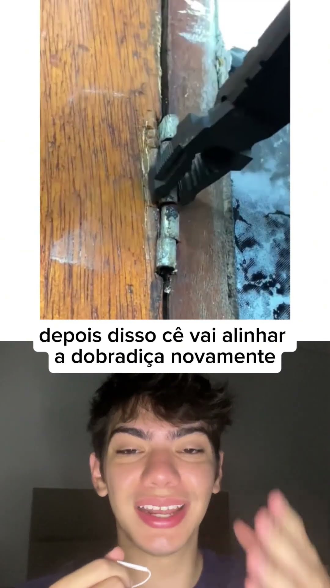 ? Porta raspando? Conserte a dobradiça sem gastar nada e deixe tudo perfeito!