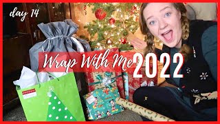 Wrap With Me Christmas 2022! Wrapping Christmas Presents  Lets Get This Done! (VLOGMAS 2022 Day 14)