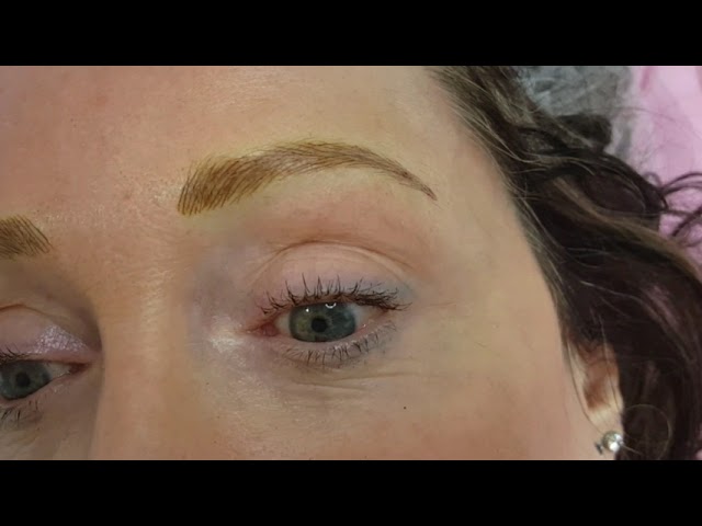 3D Realism Eyebrows Microblading Medium Blonde by El Truchan @ Perfect Definition London