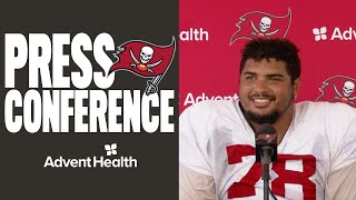 Tristan Wirfs on Transition to Left Tackle & Importance of Mental Health | Press Conference