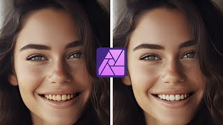 How to WHITEN TEETH in Affinity Photo 2 iPad