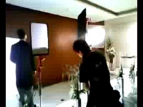 08年8月放映　ノードダモーレTVCM　メイキング