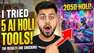 I Used 5 AI Models to Build the FUTURE of Holi (2050) 🤯