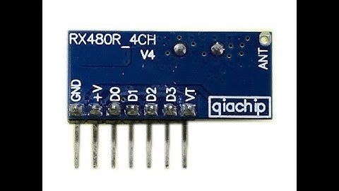 PIC12F510 Apps (10) - Remote Controller (encoder) for RX480E