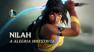 League of Legends | Nilah: a Alegria Irrestrita - Trailer da Campeã