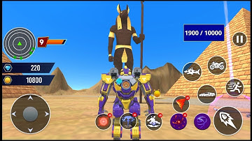 Shark Robot Car Game Bike Games - Android Gameplay #4