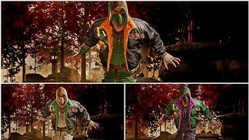 New Earthrealm Reptile Skin ~ All Palettes and Gear Showcase ~ MK1