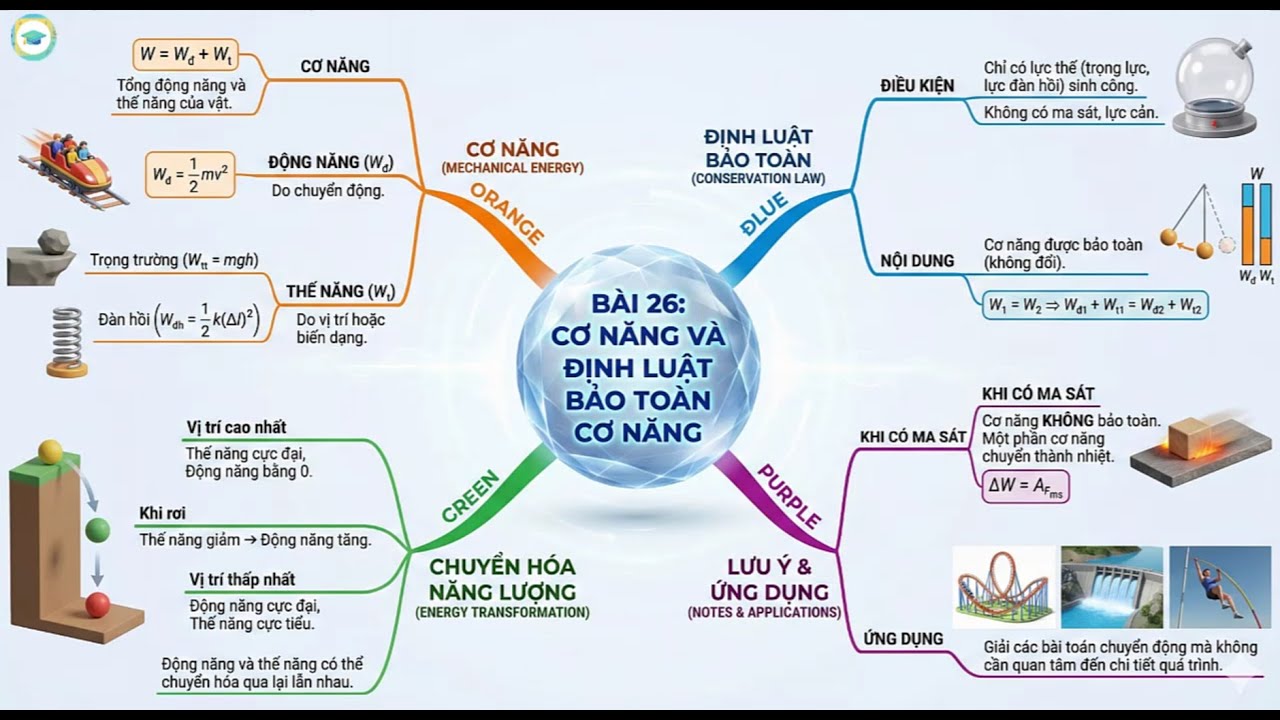 Podcast Vật lí 10 KNTT - Bài 26: Cơ năng và Định luật bảo toàn cơ năng