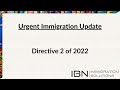 Immigration Directive 2 of 2022 - Critical Skills and Permanent Residence in South Africa