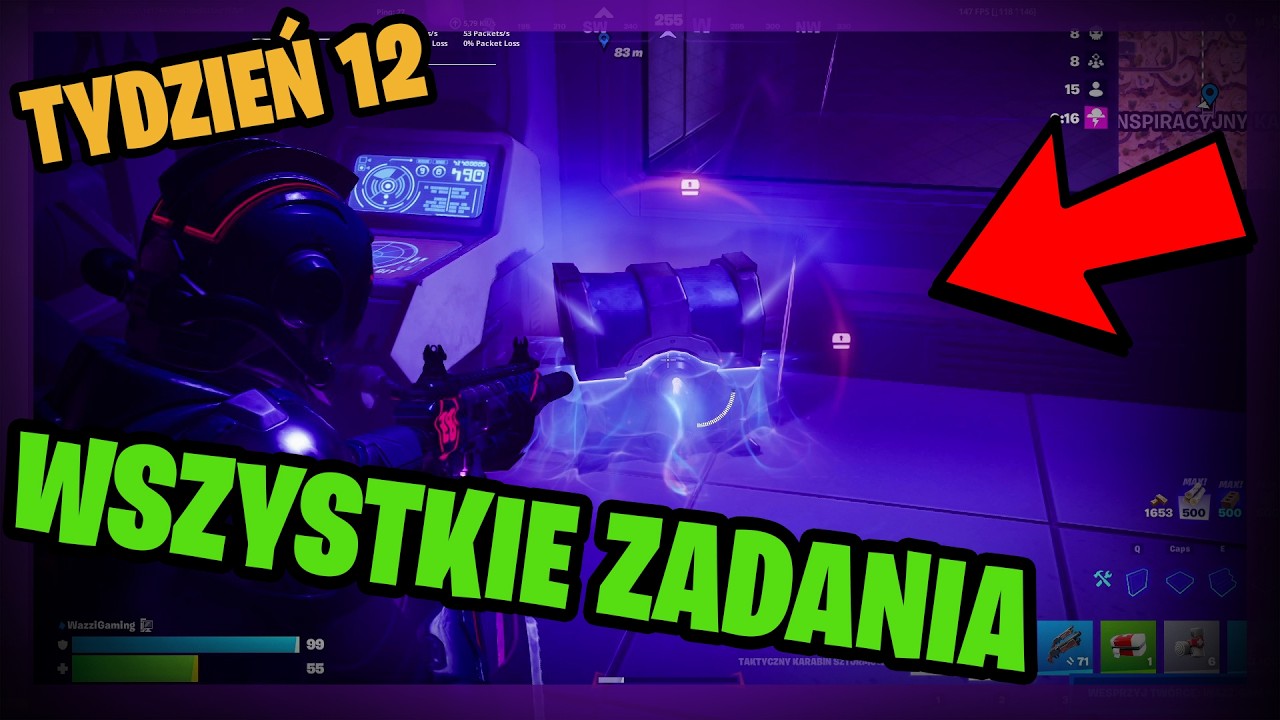 ✅Jak wykonać wszystkie zadania Przybysza 12 tygodnia go? Fortnite Rozdział 7 Sezon 1💥🌌