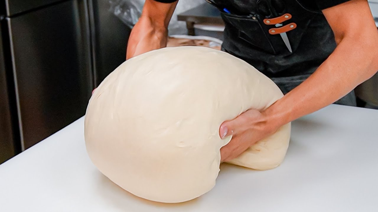 Удовлетворение! Делаем уникальные пончики Маргарита, пончик с кремовым пирогом - Тайваньская еда