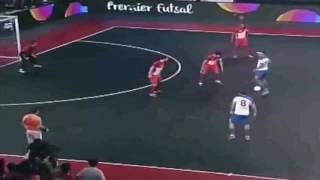 Indian Premier Futsal Ronaldinho Best Shot Falcao Vs Giggs Crazy Futsal Skills July 2016