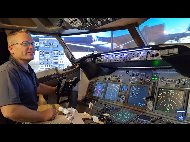 737 Tiller & Operating Mechanism - YouTube