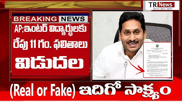 Breaking news | AP Intermediate Exams Results 2022 Release Date | Ap Inter Results 2022