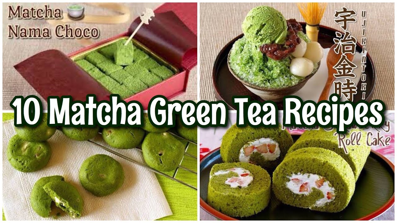 10 EASY Matcha Green Tea Desserts Recipes | OCHIKERON | Create Eat Happy :) | ochikeron