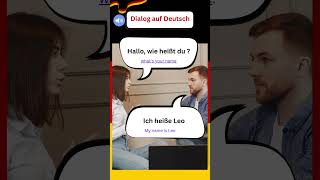 German conversation for beginner A1-A2-Dialogue 1
