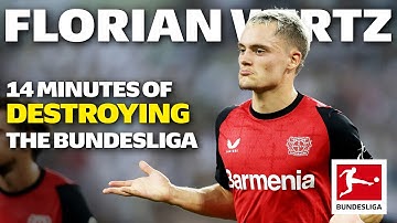 14 Minutes of Florian Wirtz Destroying The Bundesliga! 😱